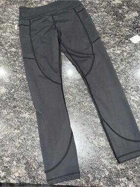 ZYIA Black Performance Leggings with High Waistband